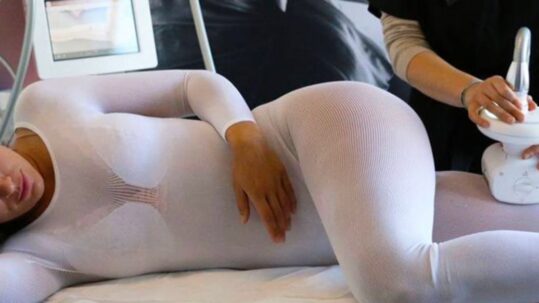 Woman Receiving Body Contouring Endermologie Treatment 2 - Interactive Therapies