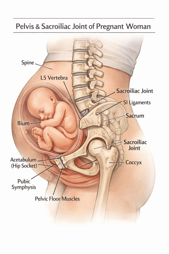 Acupuncture-treatment-for-Pregnancy-prelvic-girdle-pain-Auckland-Interactive-Theraphies