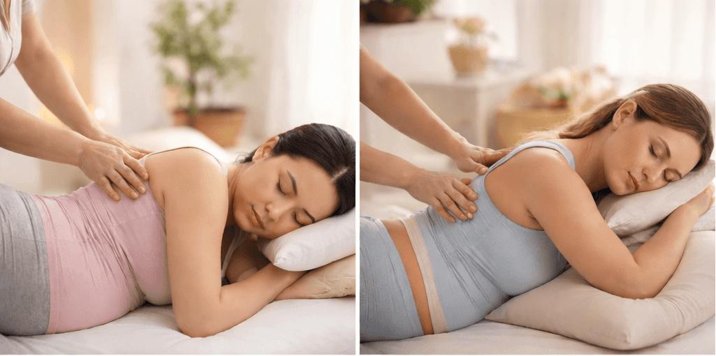 Safe-Pregnancy-back-Massage-Auckland-Interactive-Theraphies